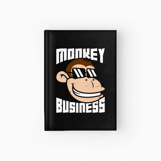 Monkey Business Hardcover Journal