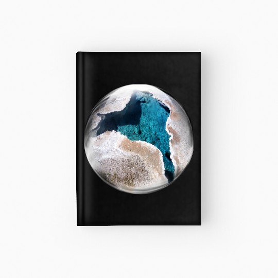 Life in a Bubble Collection-YStone Geyser 103 Hardcover Journal