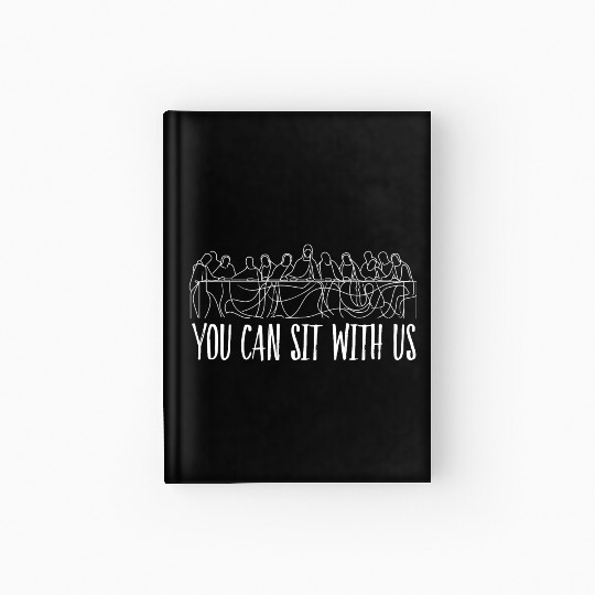 You can sit with us Jesus and twelve apostles Hardcover Journal