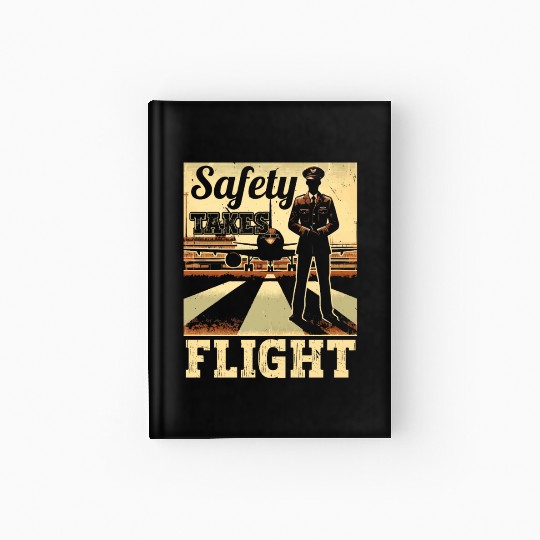 Airport Safety Officer Aviation Airport Jobs Hardcover Journal