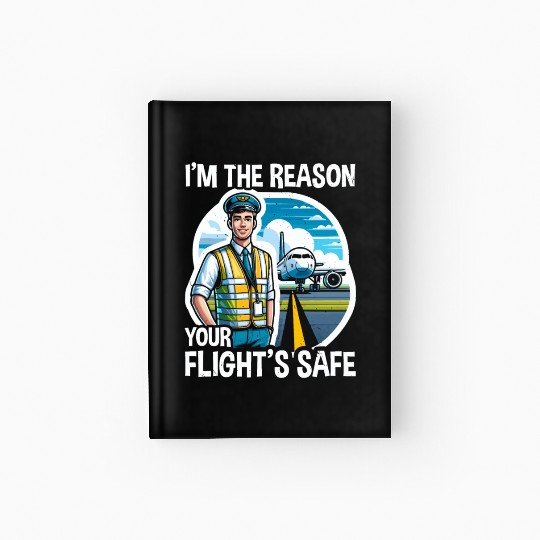 Airport Safety Officer Aviation Airport Jobs Hardcover Journal