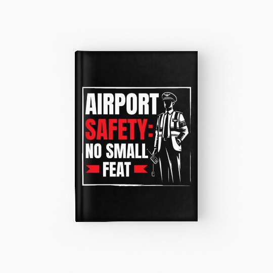 Airport Safety Officer Aviation Airport Jobs Hardcover Journal