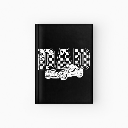 Racing Birthday Party Matching Family Race Car Pit Hardcover Journal