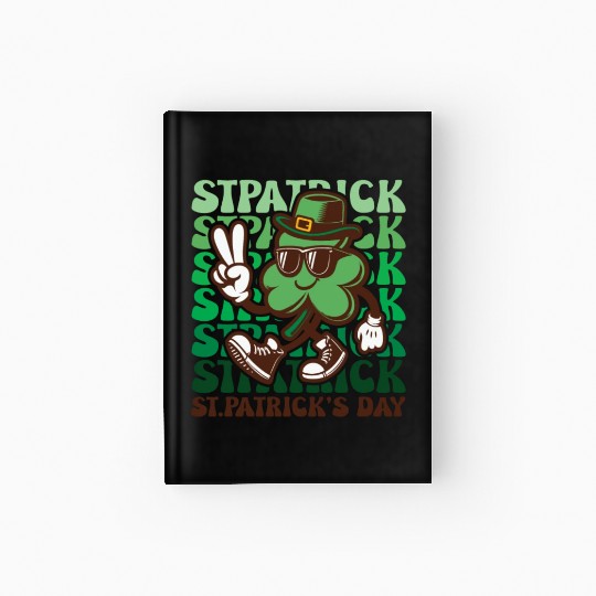 St. Patrick's Day Ireland Irish Green Hardcover Journal
