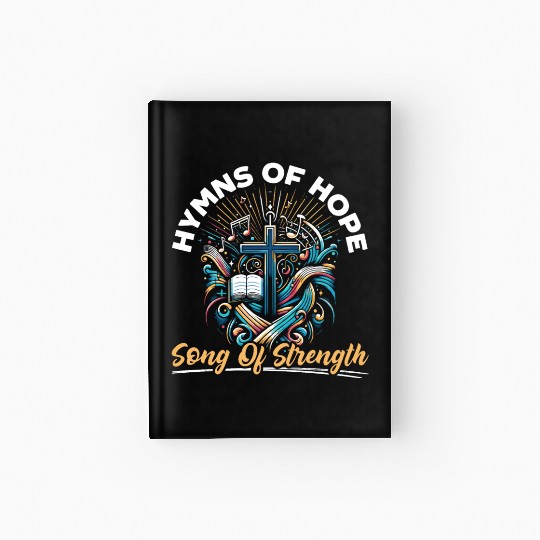 Gospel Music Religious Bible Scripture Christian Hardcover Journal