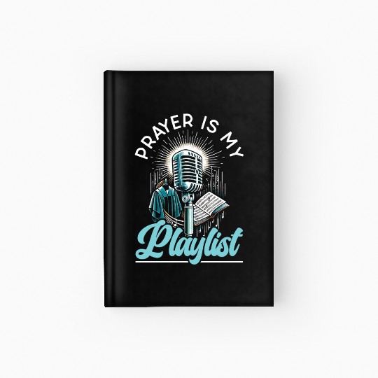 Gospel Music Religious Bible Scripture Christian Hardcover Journal