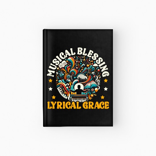 Gospel Music Religious Bible Scripture Christian Hardcover Journal