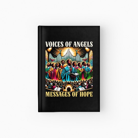 Gospel Music Religious Bible Scripture Christian Hardcover Journal