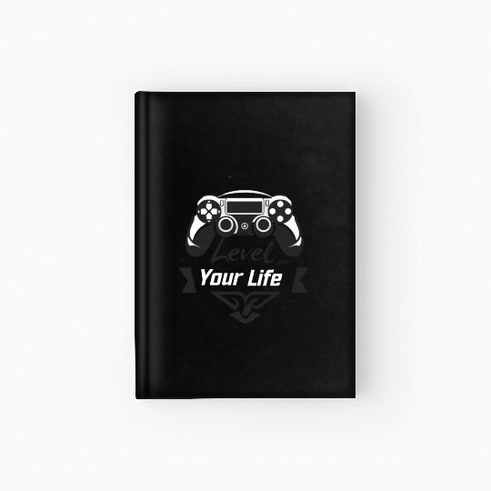 Game On: Level Up Your Life Hardcover Journal