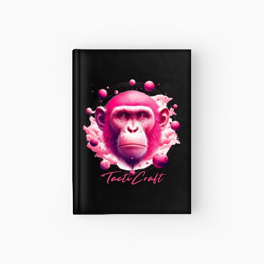 TactiCraft Pink Ape Galaxy Hardcover Journal