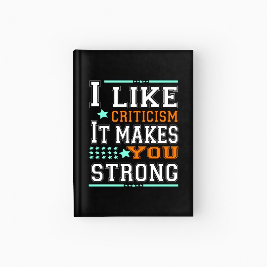 st patricks day Typography Hardcover Journal