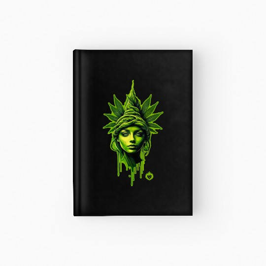 Mary Jane Weed Queen Hardcover Journal