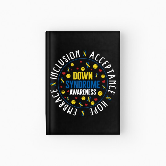 Down Syndrome Awareness Hardcover Journal, Embrace Inclusion