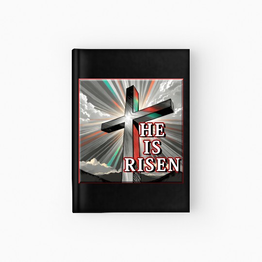 Cross, He is Risen - 2 Hardcover Journal