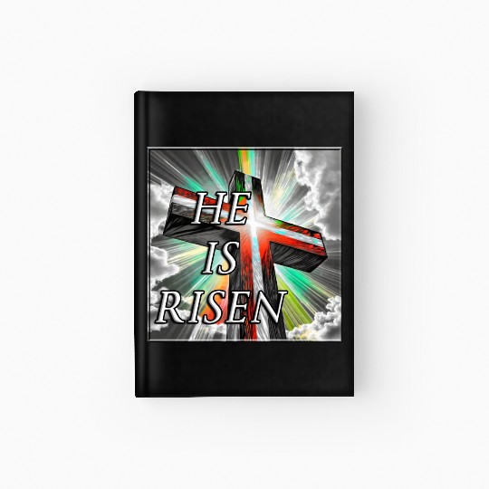 Cross, He is Risen - 1 Hardcover Journal