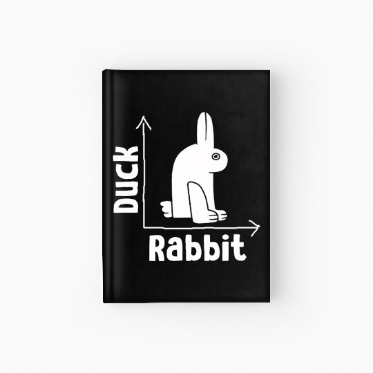 Wittgensteins Rabbit Duck Illusion Hardcover Journal