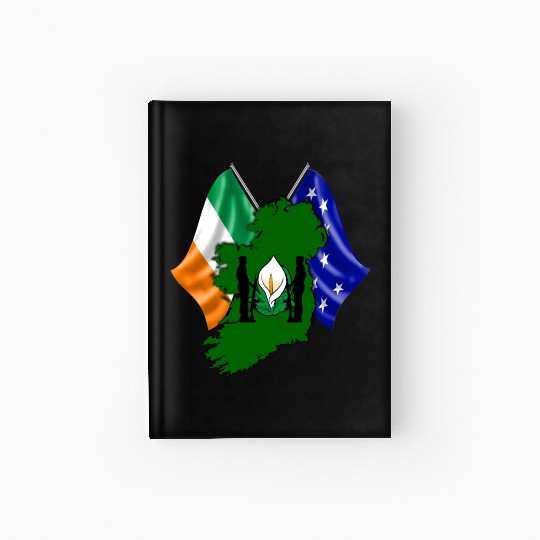 Irish Easter Lily - Designed in Ireland Hardcover Journal