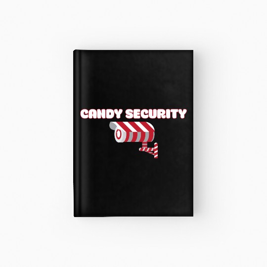 Candy Security Kids Parents Matching Birthday Hardcover Journal