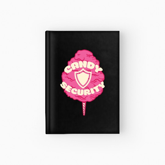 Candy Security Kids Parents Matching Birthday Hardcover Journal