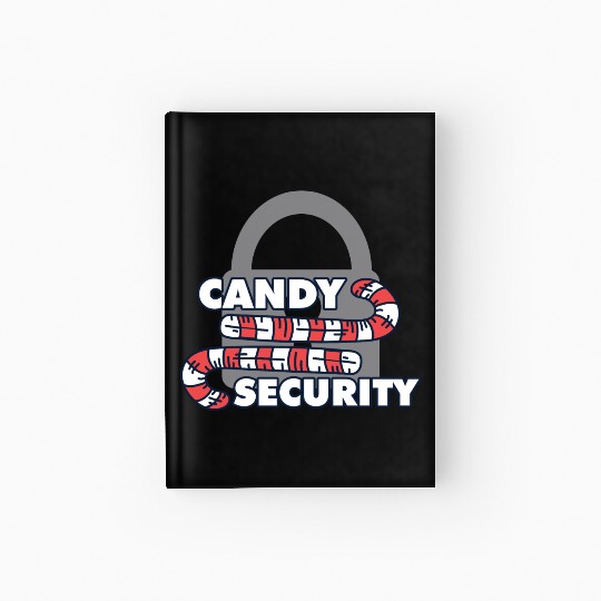 Candy Security Mom Dad Matching Birthday Costume Hardcover Journal