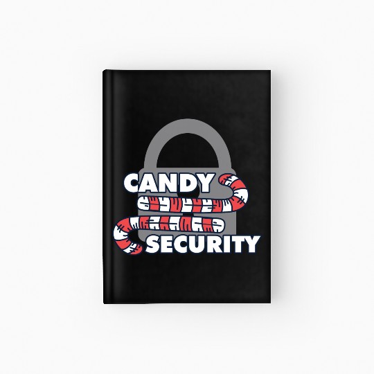 Candy Security Mom Dad Matching Birthday Costume Hardcover Journal