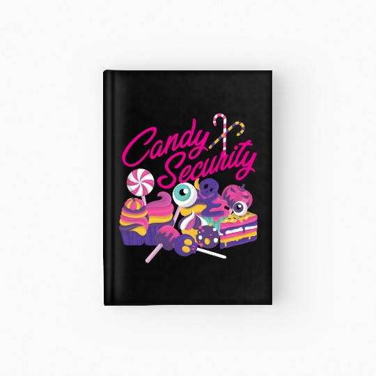 Candy Security Mom Dad Matching Birthday Costume Hardcover Journal
