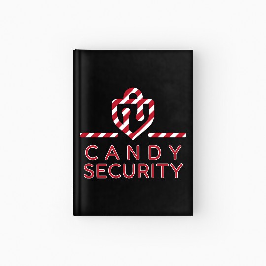 Candy Security Kids Parents Matching Birthday Hardcover Journal