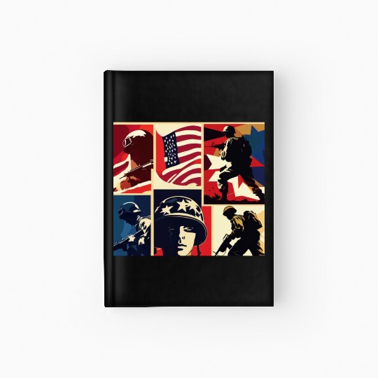 Memorial Day 6 Hardcover Journal