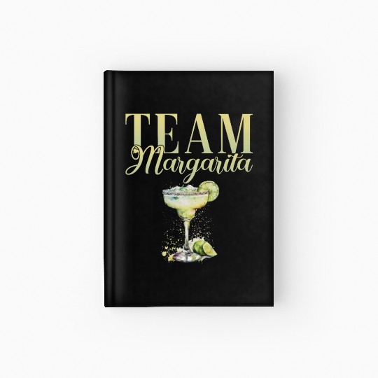 Team Margarita Tequila Stag Party Hardcover Journal