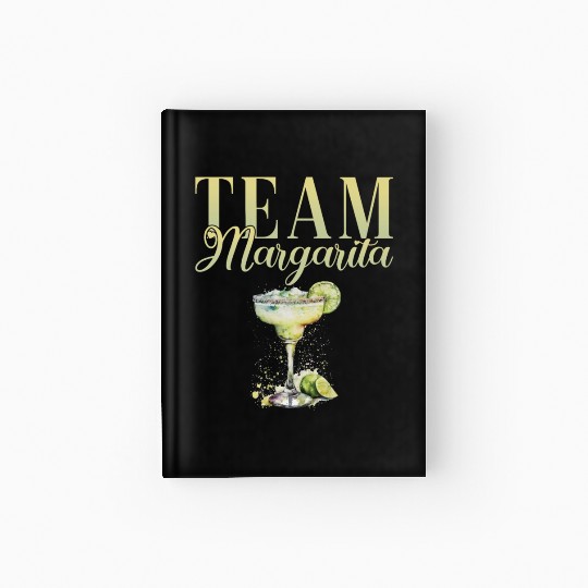 Team Margarita Tequila Stag Party Hardcover Journal