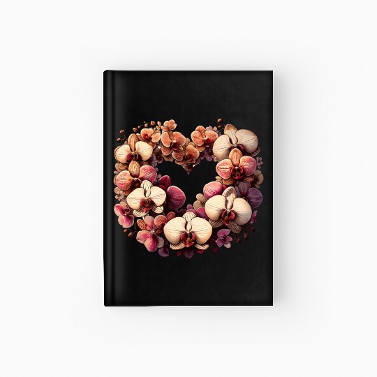 Orchids Hardcover Journal