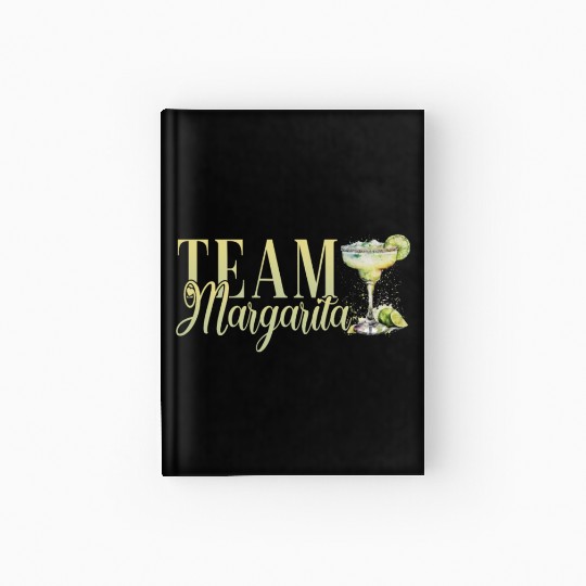 Team Margarita Tequila Stag Party Hardcover Journal