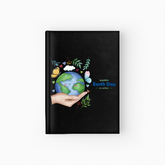 Earth Day Hardcover Journal