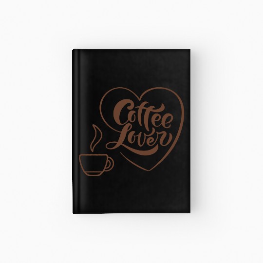 Coffee lover (pd66) Hardcover Journal