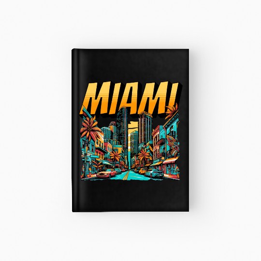 Miami Vibes: Tropical Paradise Hardcover Journal