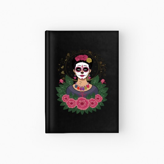 Frida Kahlo Day of the Dead Hardcover Journal