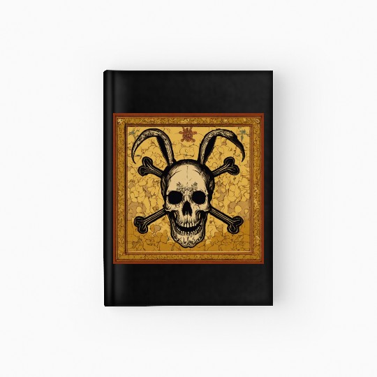 bunny skull and crossbones❤ D83D DC95 D83C DF39 D83D DC95 D83D DC95 D83C DF39 D83C DF39❤ D83C DF39 D83D DC95 D83D DC95 Hardcover Journal