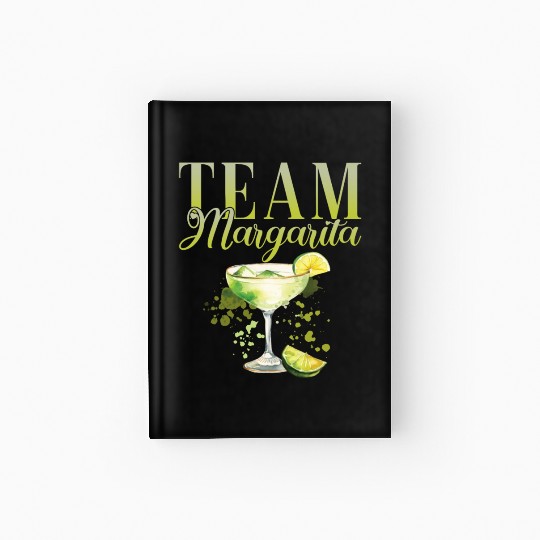 Team Margarita Tequila Stag Party Hardcover Journal