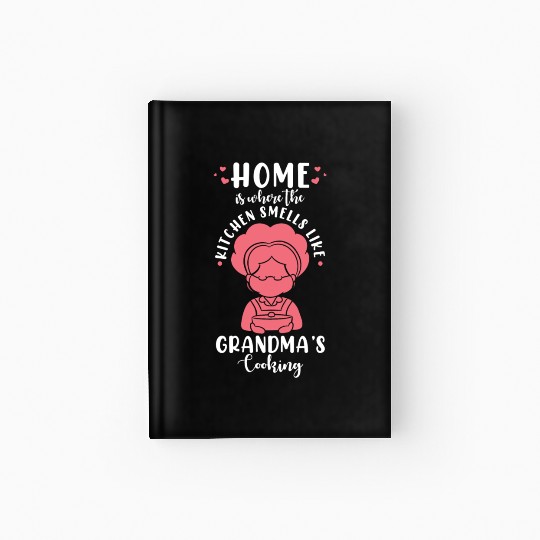 Grandma Kitchen Cooking Home Food Nostalgia Hardcover Journal
