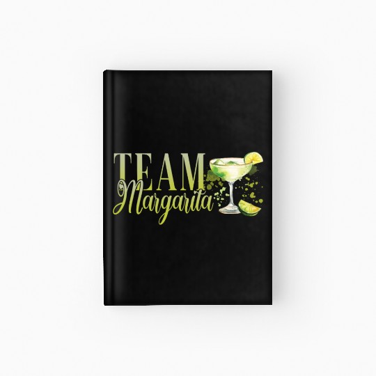 Team Margarita Tequila Stag Party Hardcover Journal