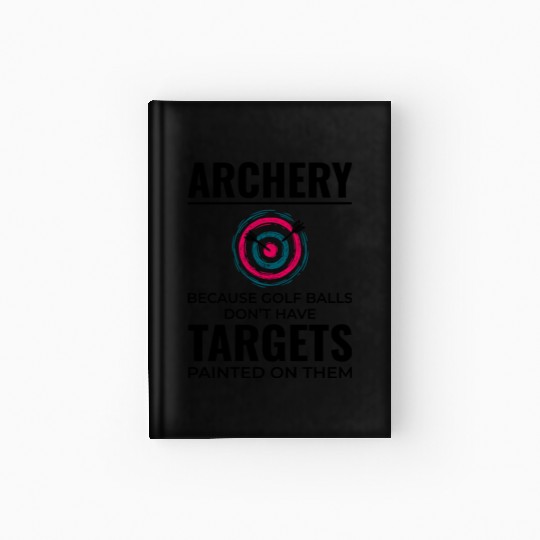 Archery Targets Archer Bullseye Shooting Sport Hardcover Journal