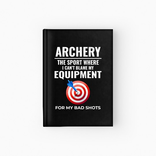 Archery Targets Archer Bullseye Shooting Sport Hardcover Journal