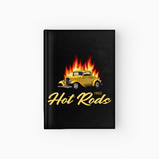 1932 VINTAGE HOT ROD CAR Hardcover Journal