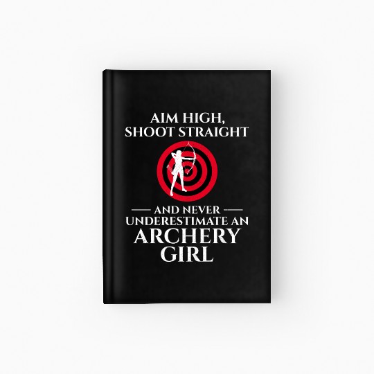 Archery Targets Archer Bullseye Shooting Sport Hardcover Journal