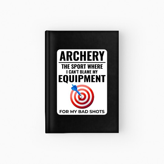 Archery Targets Archer Bullseye Shooting Sport Hardcover Journal