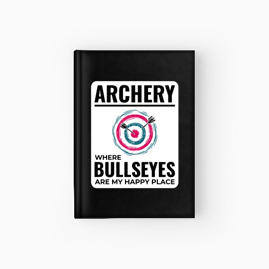 Archery Targets Archer Bullseye Shooting Sport Hardcover Journal