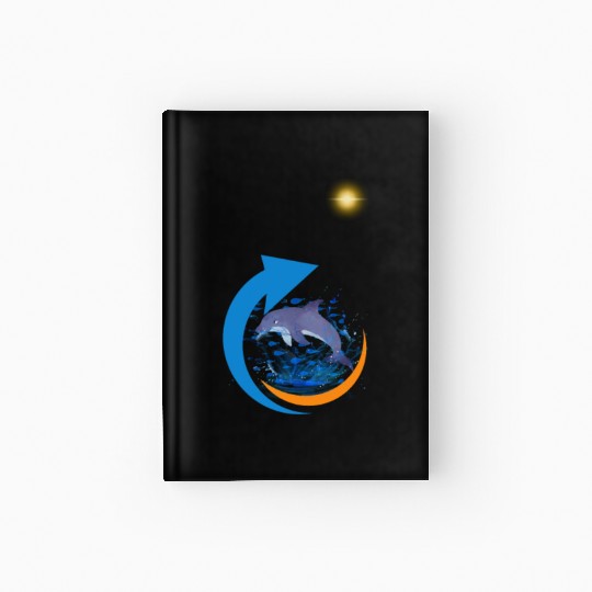 Fish fear women - Lovely Fish Hardcover Journal