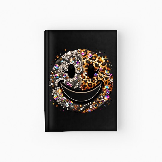 Smiling Bling Graphic Hardcover Journal