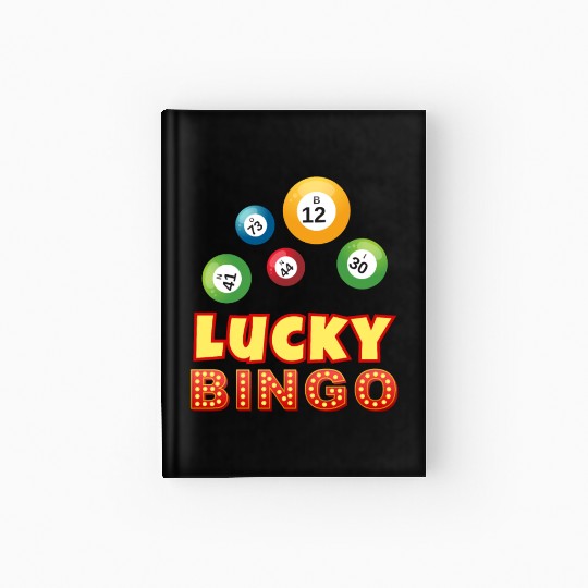 Lucky bingo Hardcover Journal