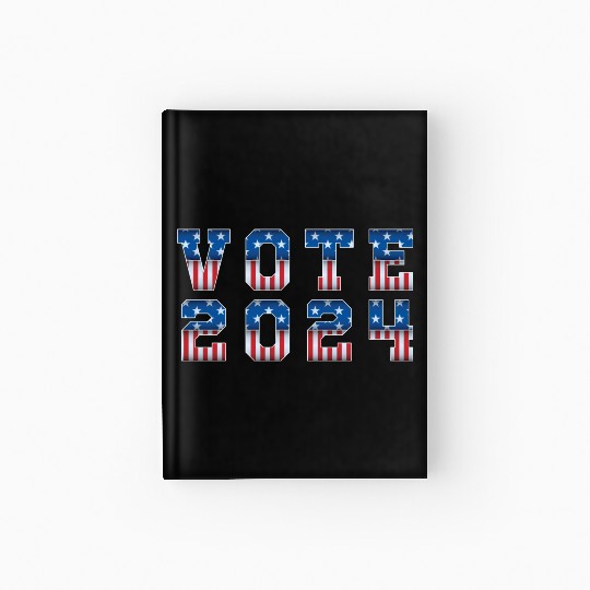 American Election - Vote 2024 Hardcover Journal